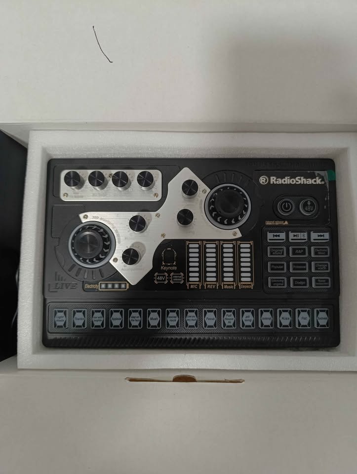 MEZCLADORA DE MUSICA, RADIO SHACK