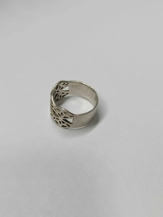 ANILLO REDONDO DISEÑO TIPO MOSAICO .925 9.5g