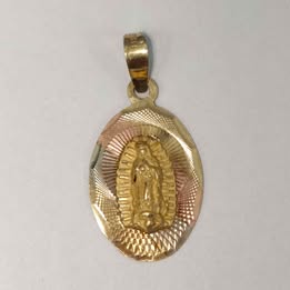 Dije de virgencita 10k p1.3gr