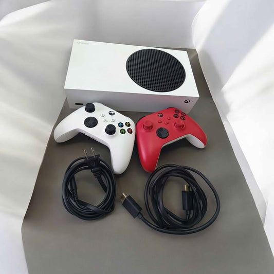 VIDEOJUEGO XBOX SERIES S 512GB 2 CONTROLES Y SUS CABLES