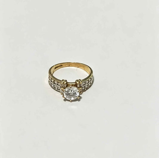Oro anillo 10k 2.9g
