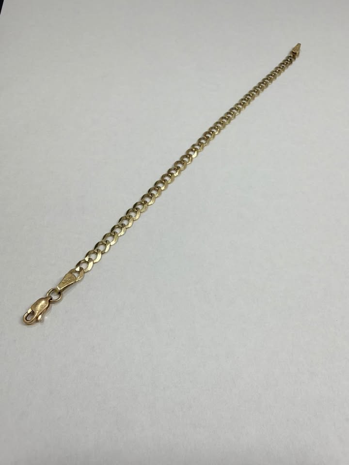 ✨ PULSERA DE ESLABÓN EN ORO 10K ✨