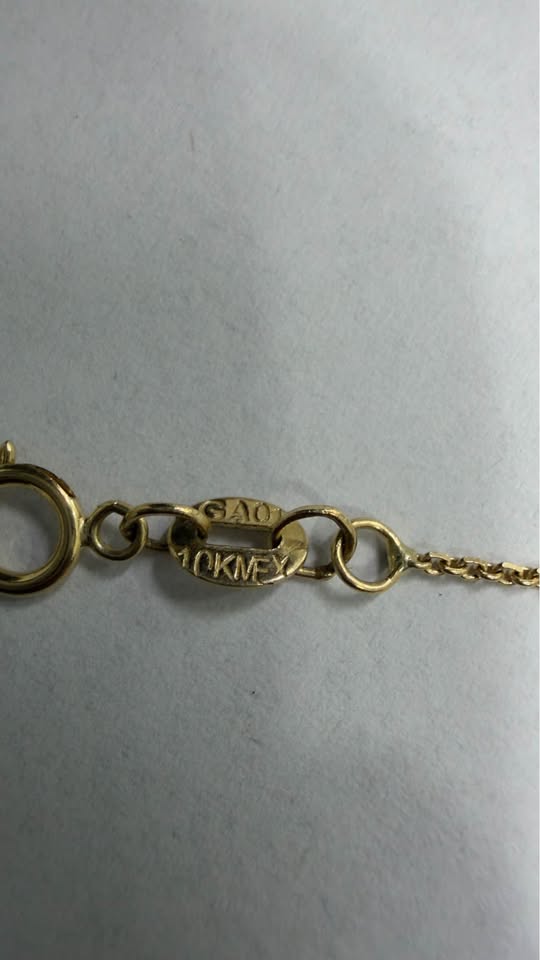 ✨ CADENA CON DIJE DE CRUZ ORO 10K✨