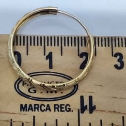 ✨ Arracadas de Oro 10K | 2.6 Gramos ✨