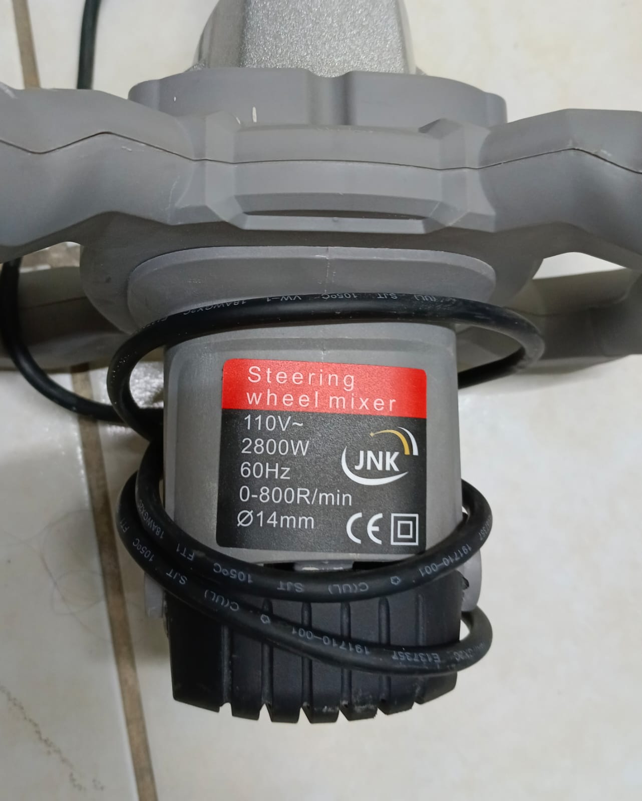 Batidor eléctrico de mezcla JNK mixer, usado