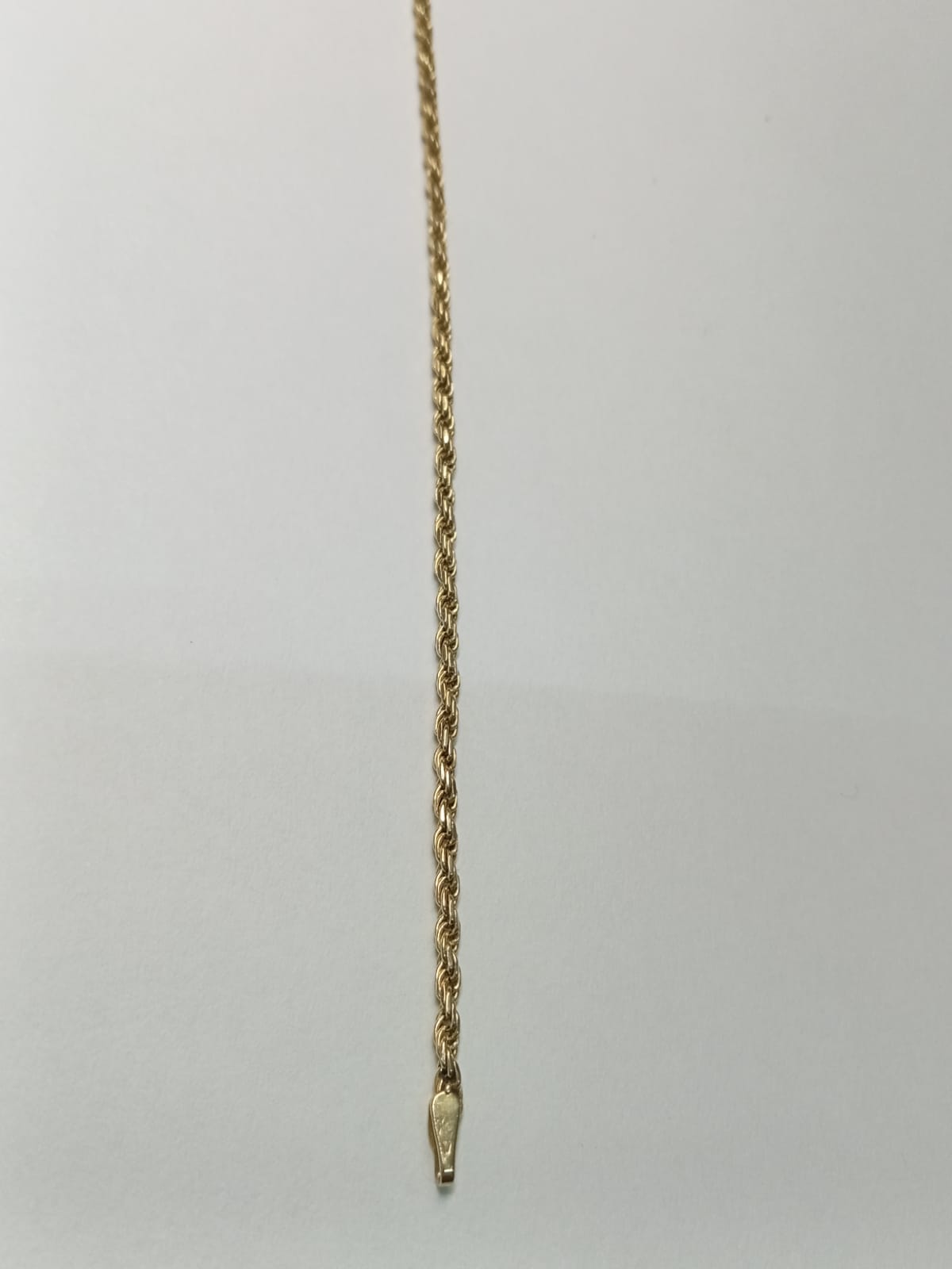 Pulsera de Oro 14K Diseño Tejido Torzal