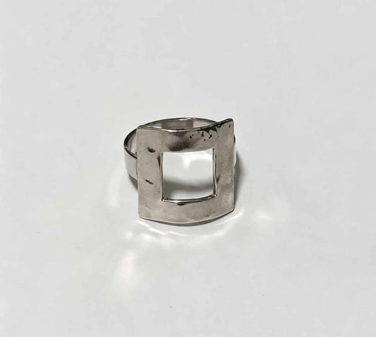 Plata anillo curvo .925 3.2g