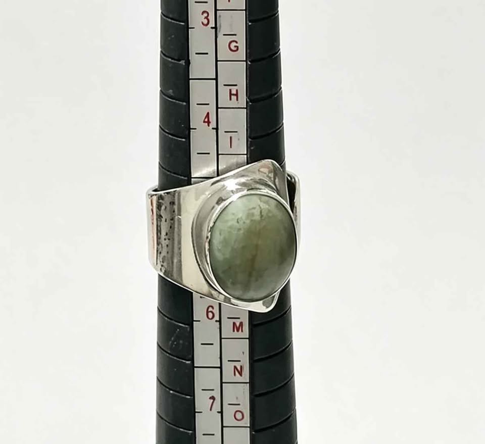 Plata anillo sintético .925 6.7g