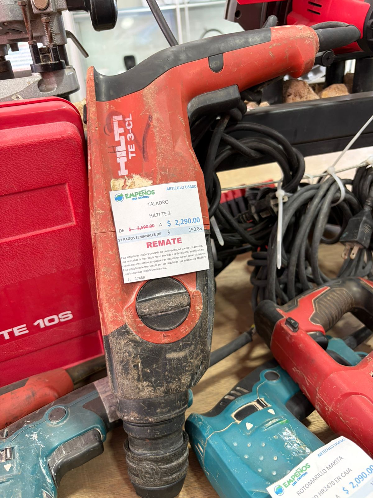 TALADRO HILTI TE-3