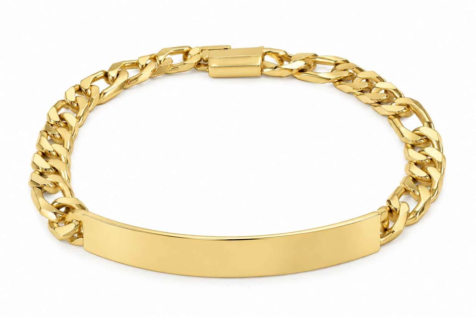 Oro Esclava 24cm de largo 10k 34.1g