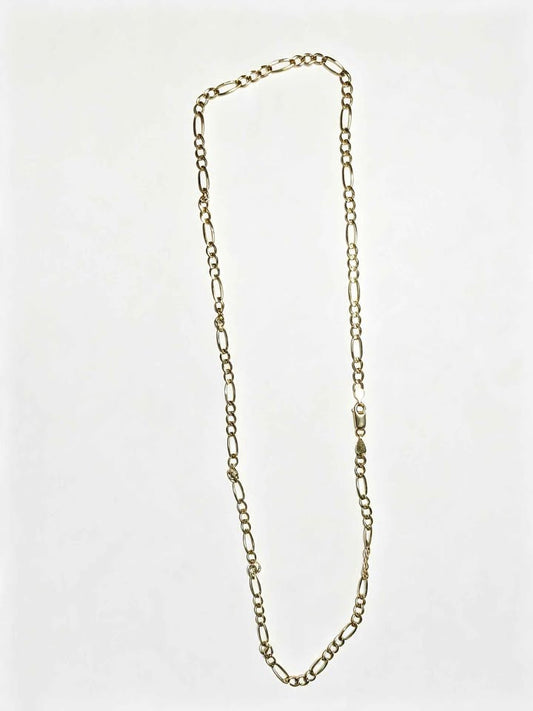 Oro collar eslab 3x1 59cm de largo 14k 17.8g