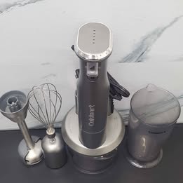🍲✨ BATIDORA DE INMERSIÓN CUISINART | CON ACCESORIOS ✨🍲