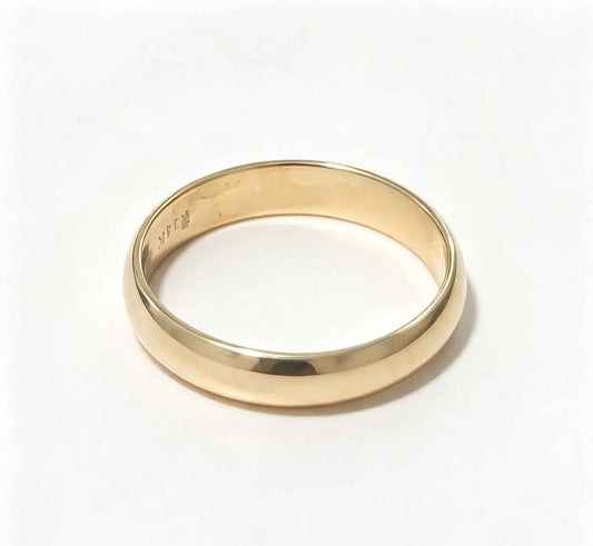 Oro anillo liso 14k 3.3g