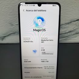 🔥📱 HONOR X5C | 128 GB DE ALMACENAMIENTO | 4 GB RAM 📱🔥