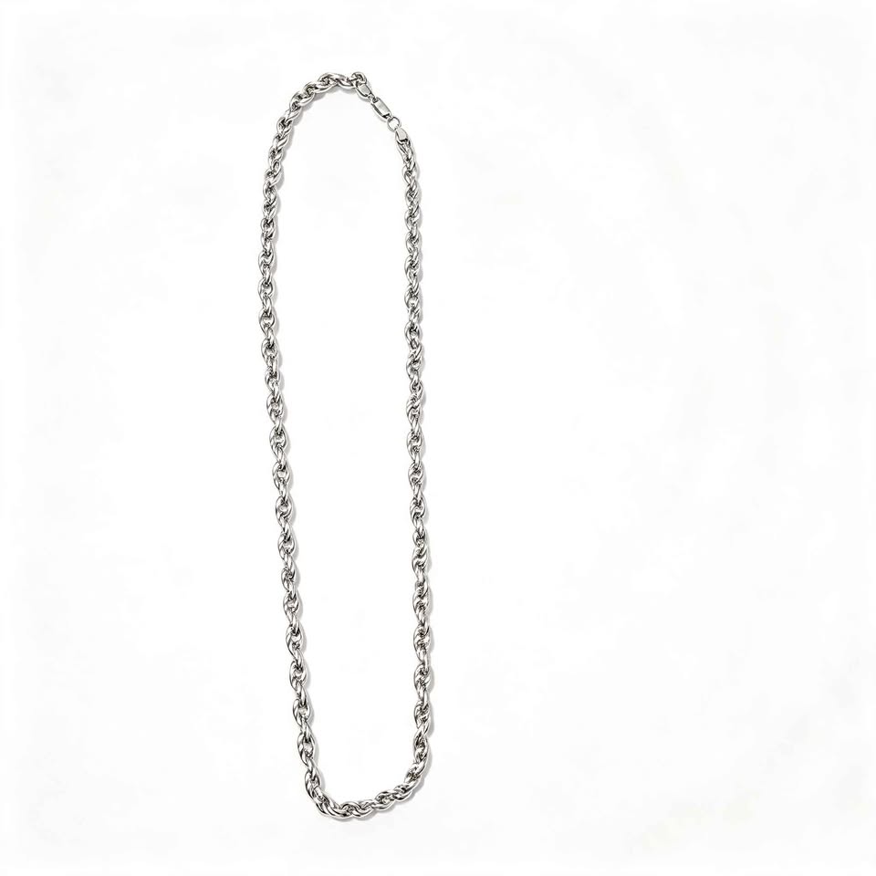 Plata cadena torzal .925 43.1g