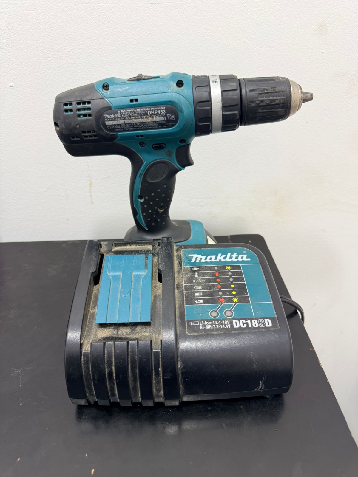 Makita DHP453X10 Rotomartillo 18V