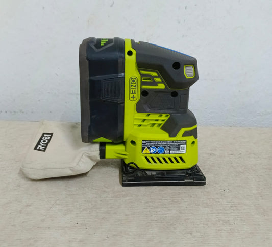 Lijadora inalambrica de acabado RYOBI p440, usado