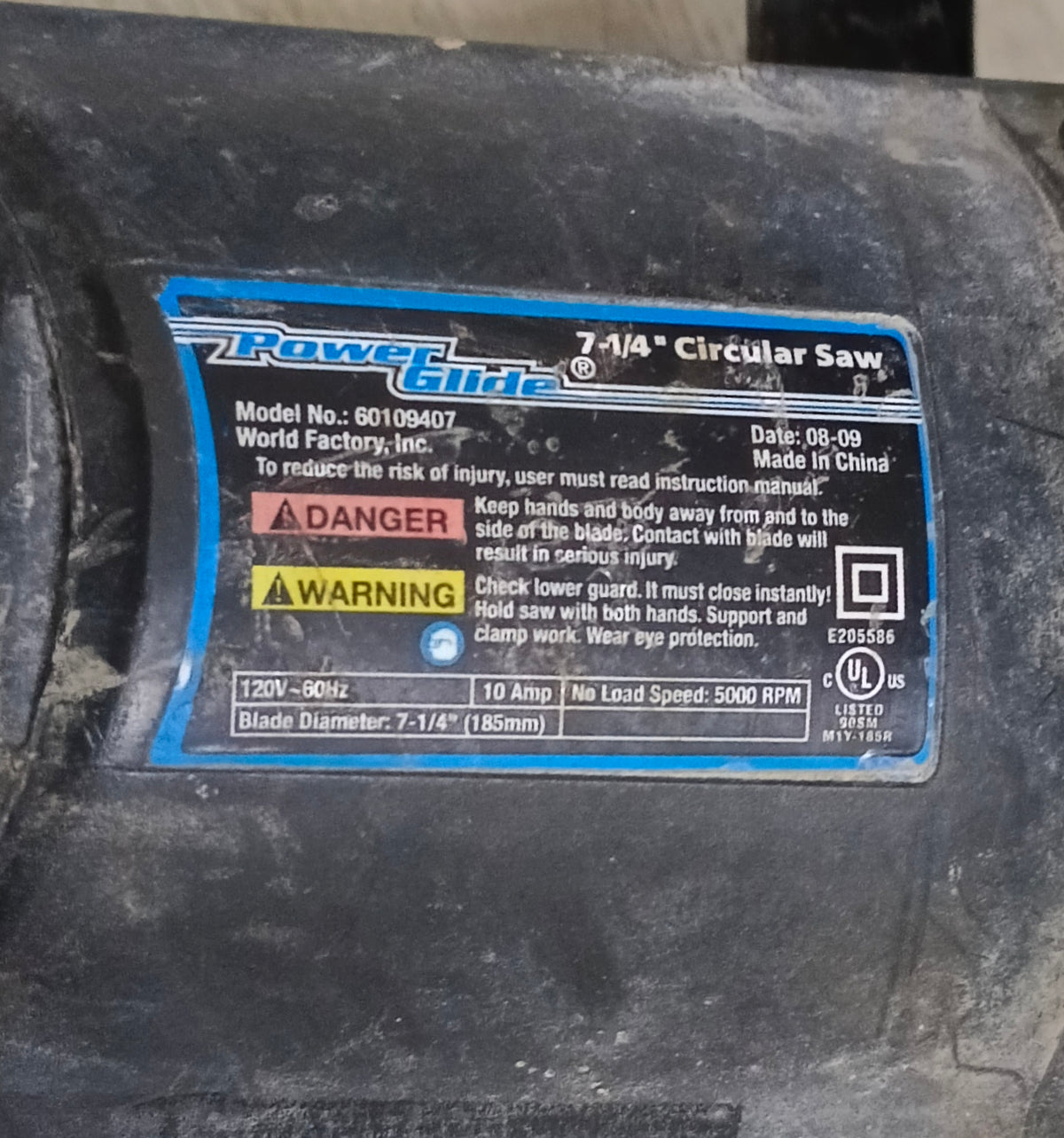 Sierra circular POWER GLIDE 6010947