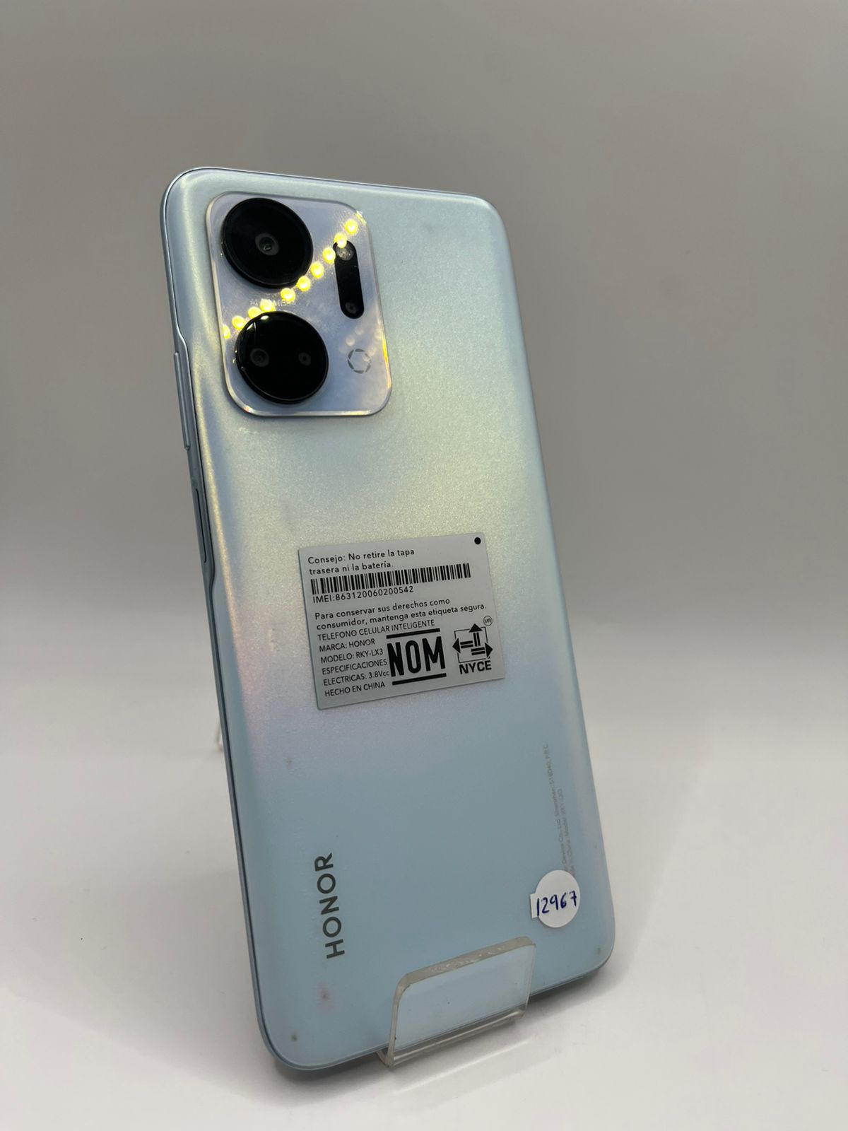 CELULAR Honor Honor X7a 128 GB plata titanio 6 GB RAM