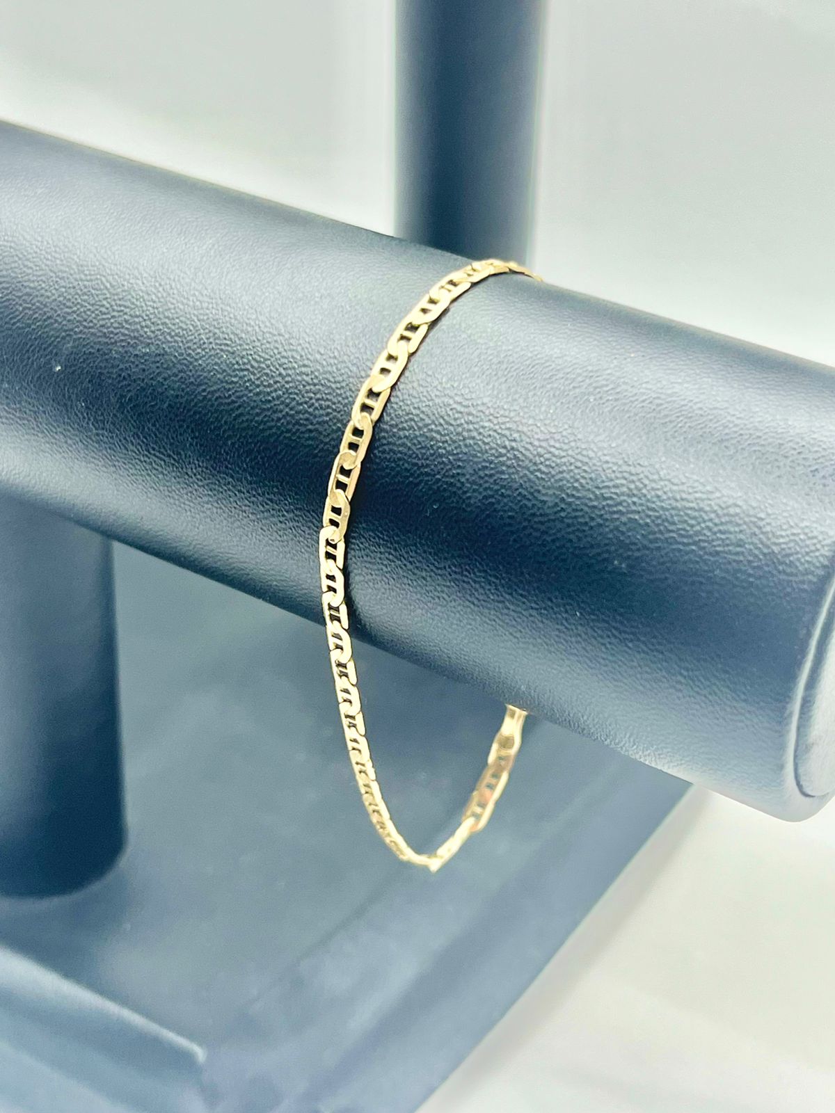 Pulsera de Oro Tejido Escalera — 14k | 2.7gr