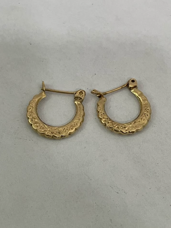 Aretes de Oro 10K | 1 gr