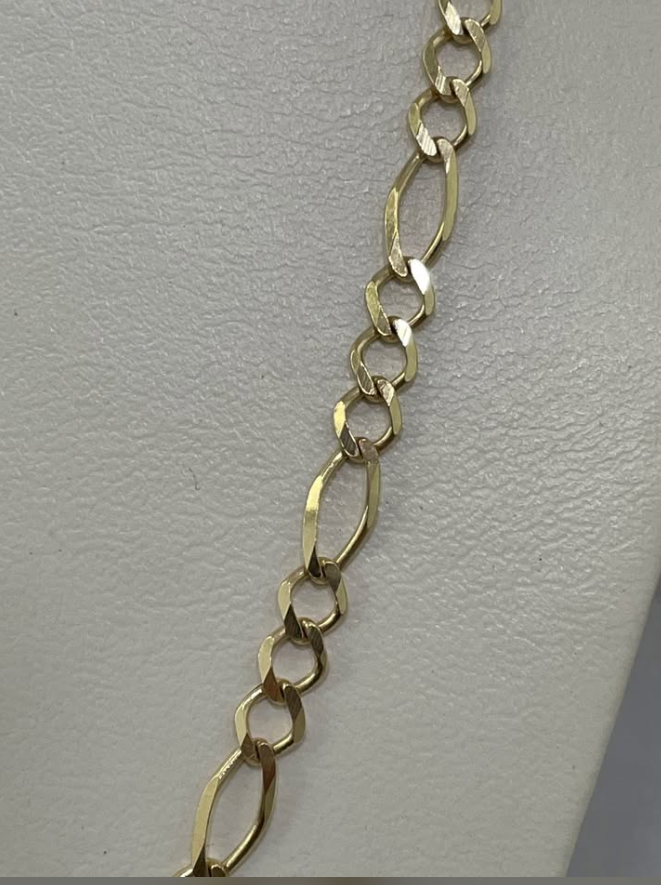 Cadena 10k / 11.5g / 60cm largo / 5mm ancho