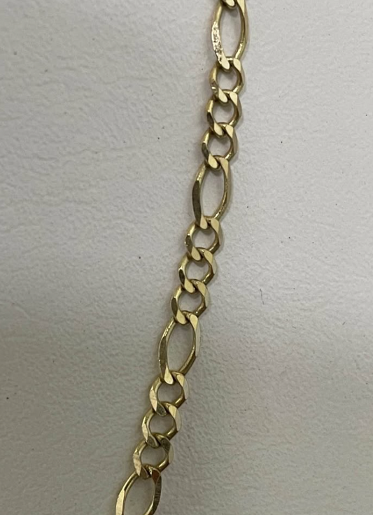 Cadena de Oro 10K – 5.1 g • 40 cm largo • 3 mm ancho