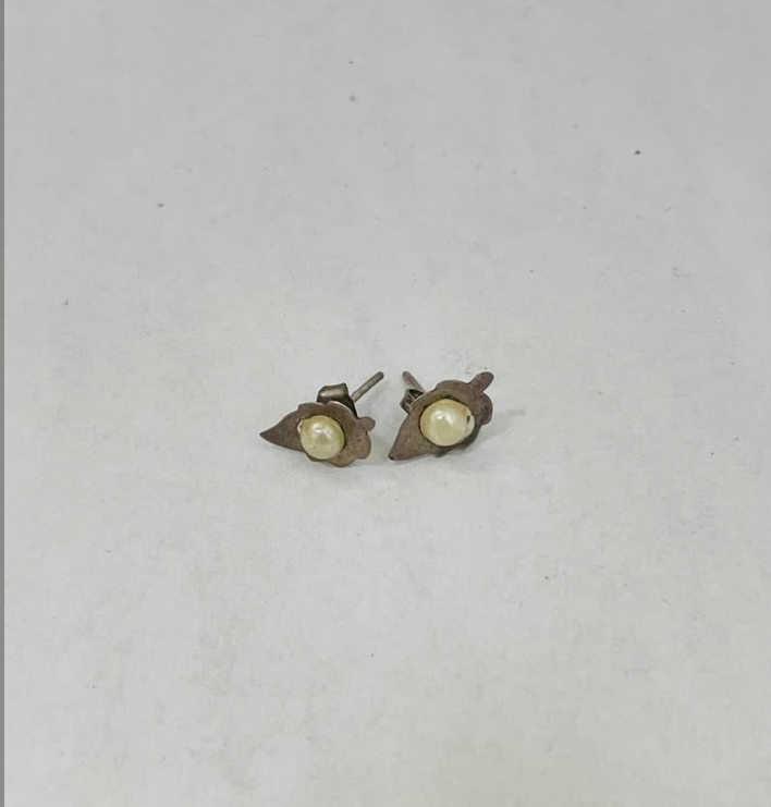Aretes Hoja de Plata .925 – 0.6 g