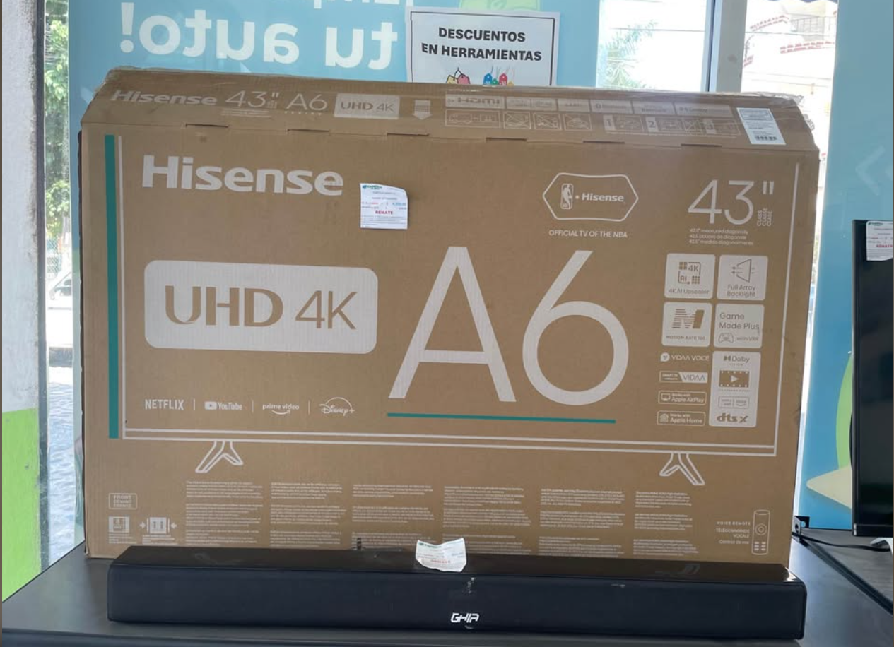 Smart TV Hisense 43 Pulgadas