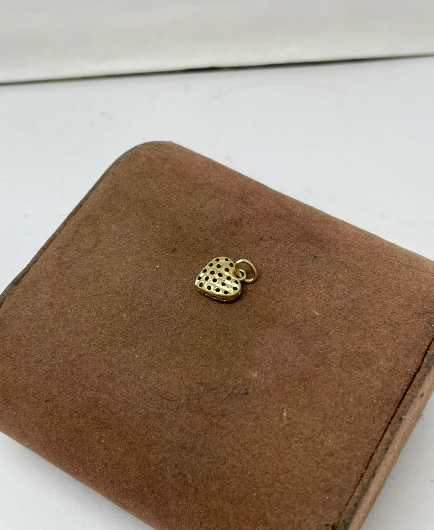Dije de corazon 14k/0.3gr-usado