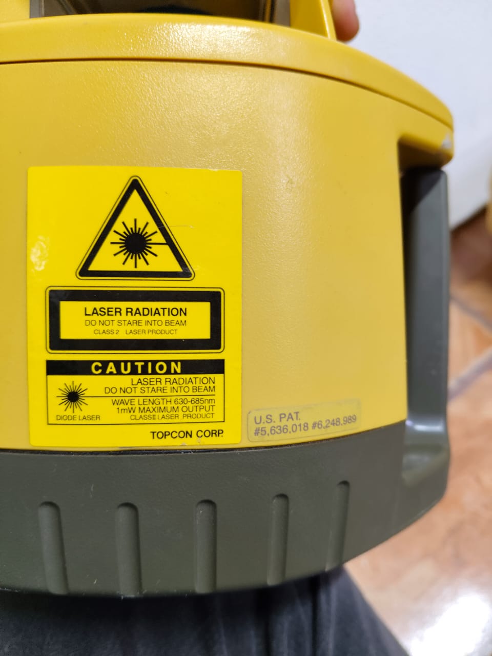 NIVEL LASER TOPCON RL-H3C (USADO)