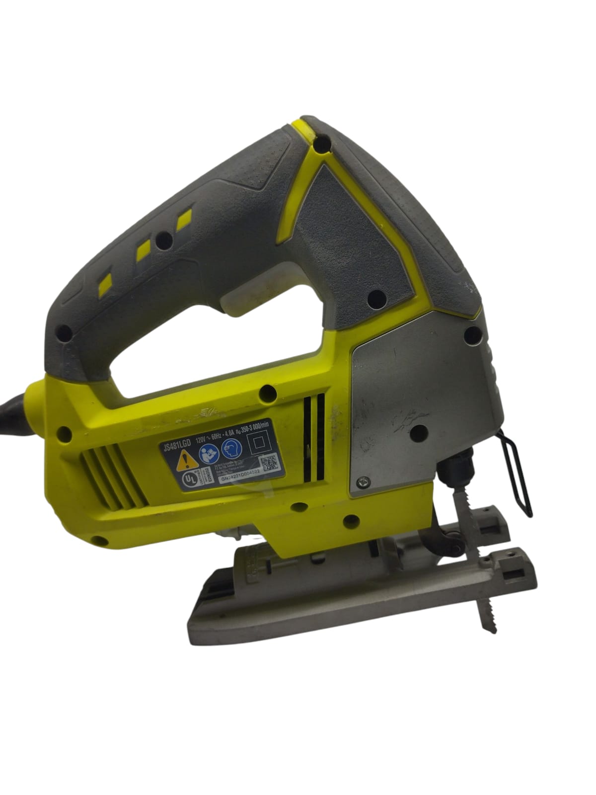 🔧 Sierra Caladora RYOBI JS481LGD – Usada