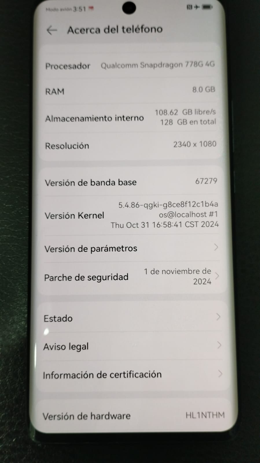📱 HUAWEI NOVA 9 – USADO EN BUEN ESTADO 📱