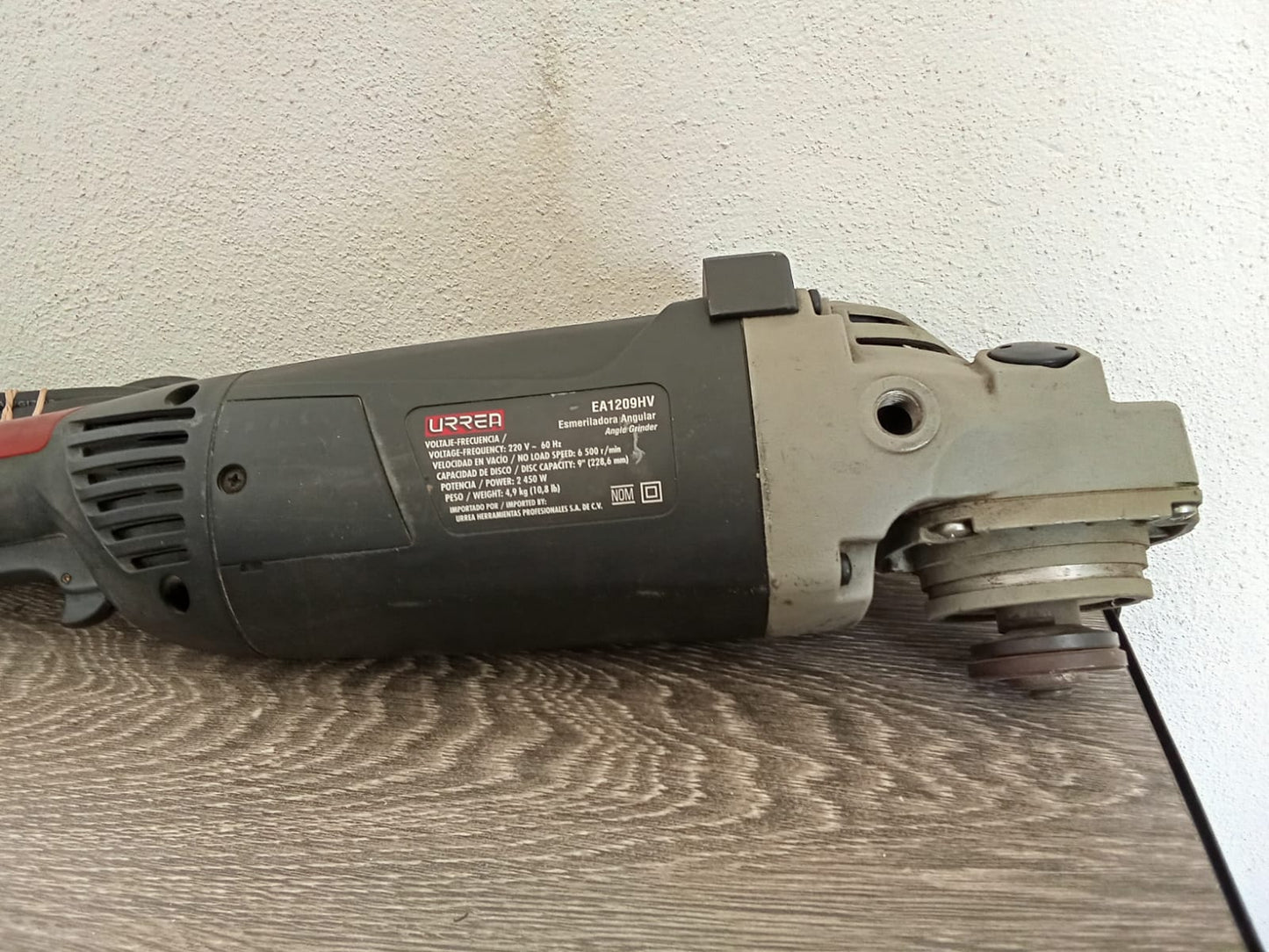 Esmeril URREA 9"-usado
