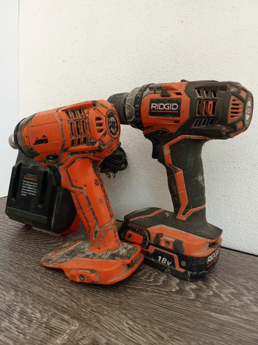 KIt de taladros RYDGID-usados