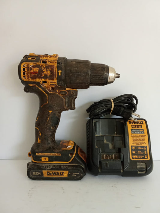 Taladro inalambrico DeWALT-usado