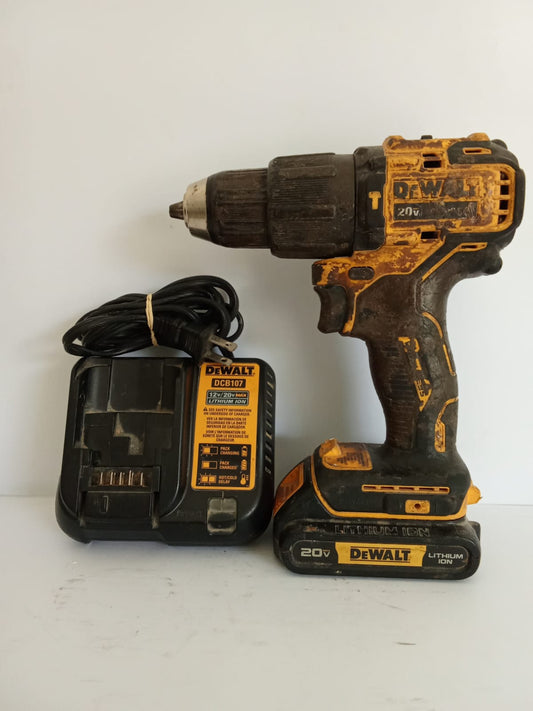 Taladro inalambrico DeWALT-usado