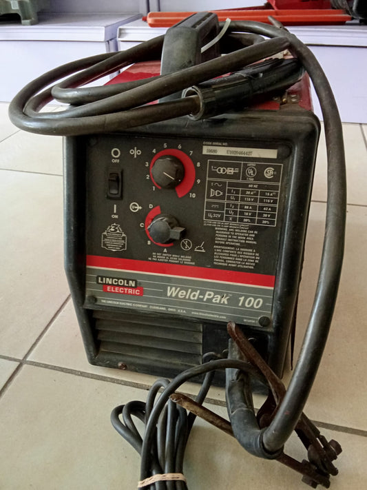 Soldadora de microalambre Lincoln-usada