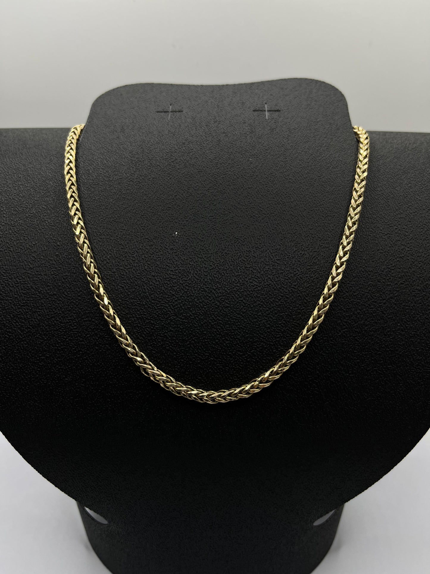 Cadena de Oro Estilo Franco — 10k | 13.9 g | 28 cm (abrochado)