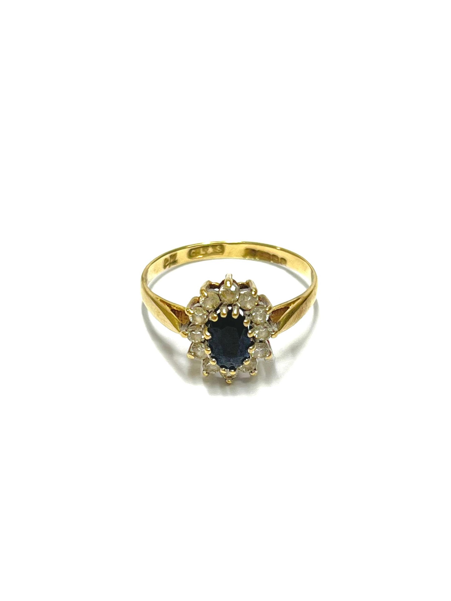 Anillo de Oro con Diseño Floral — 10k | 1.7gr | #7