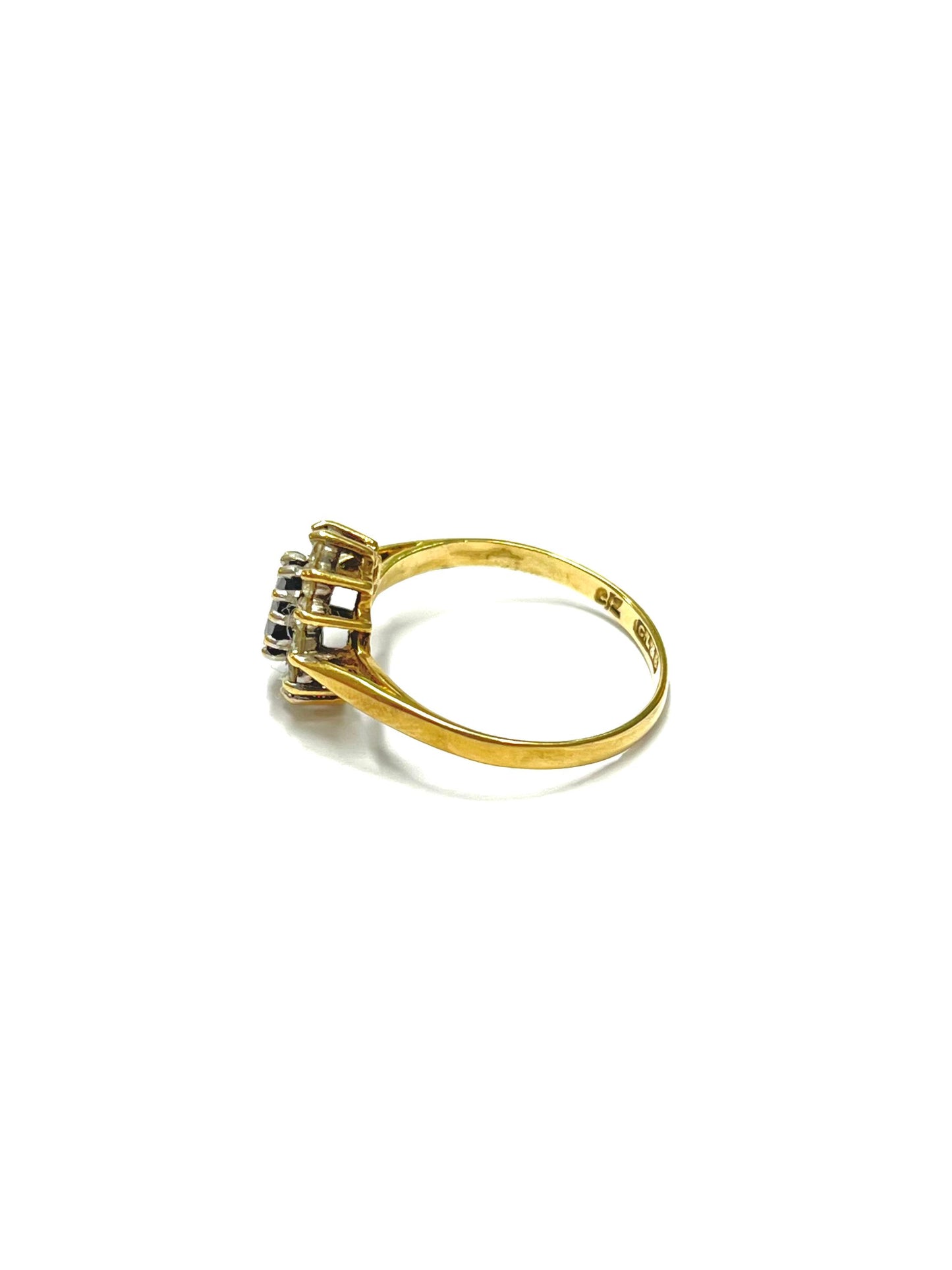Anillo de Oro con Diseño Floral — 10k | 1.7gr | #7