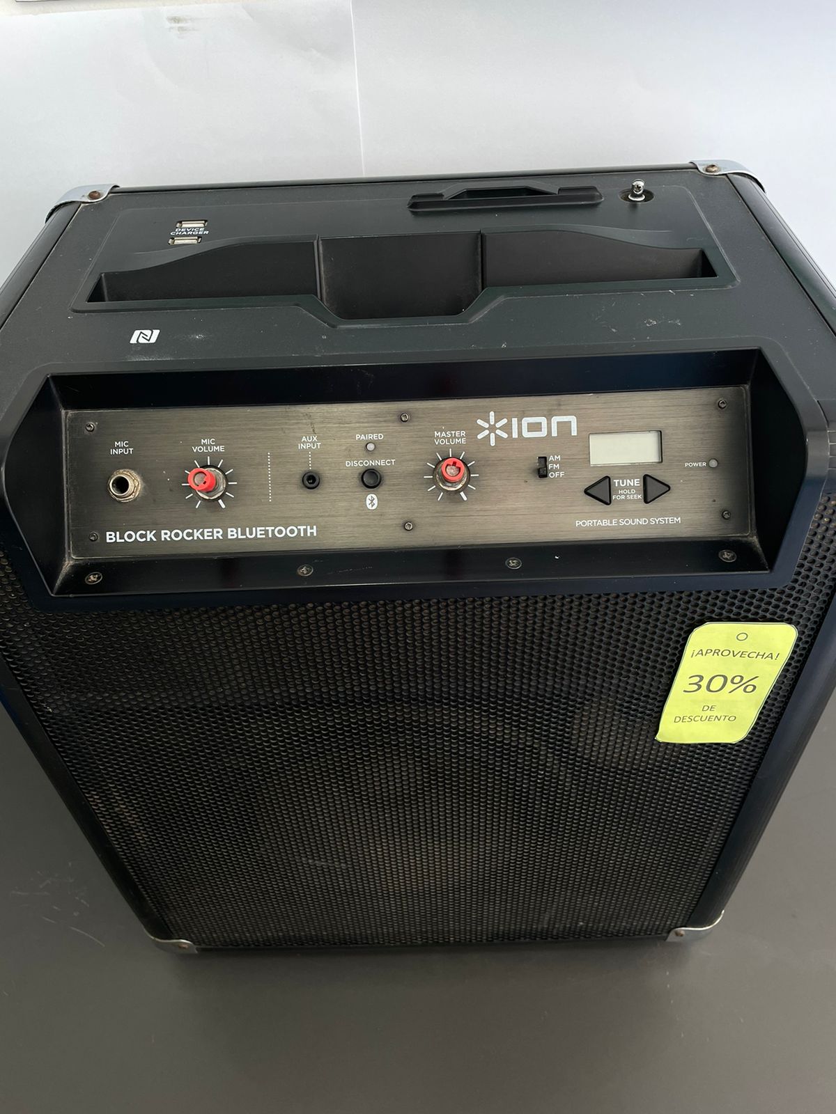 Amplificador de sonido ION - ¡Con 30% de descuento aplicable sobre el precio!