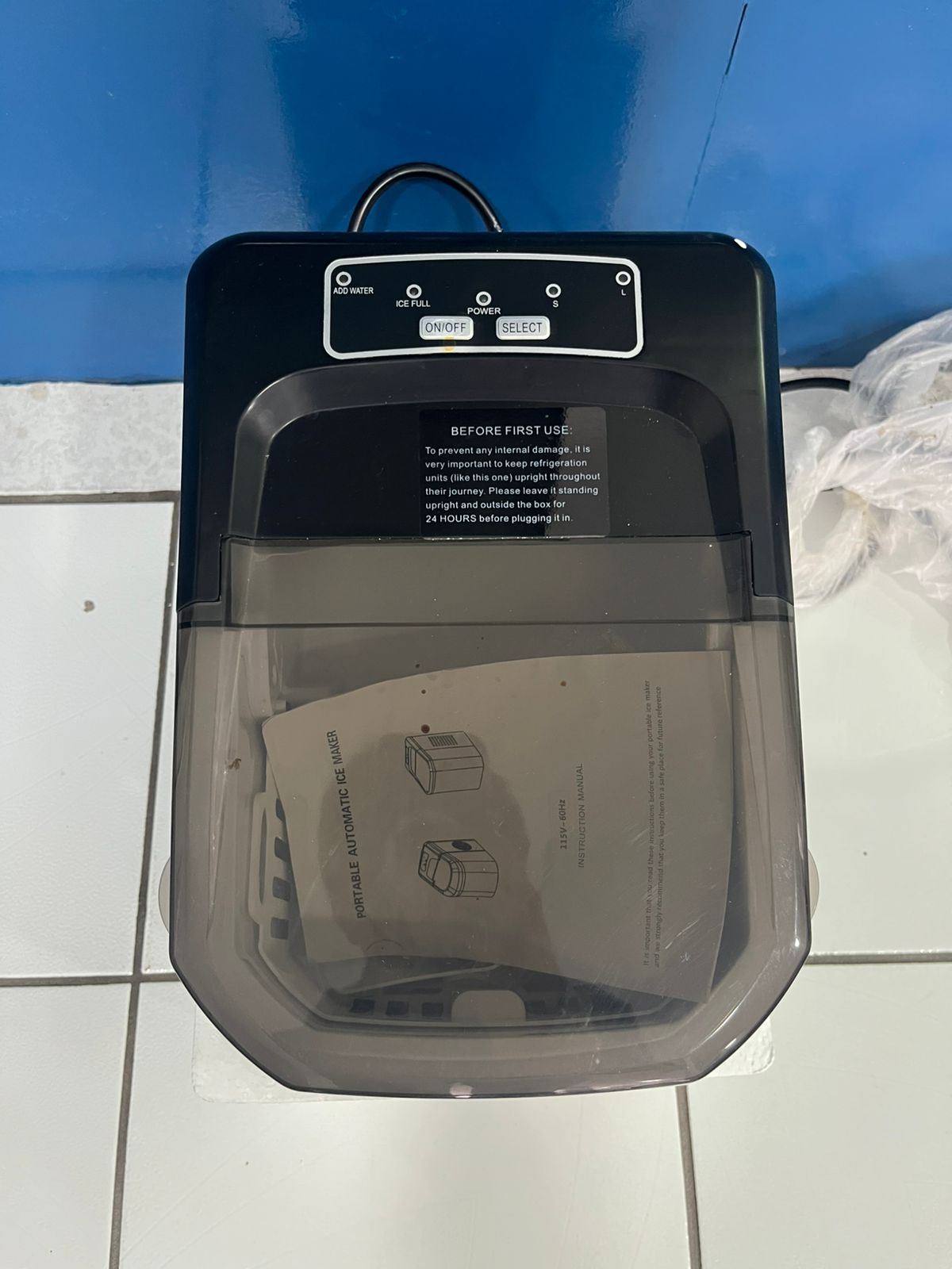 Maquina de hacer hielos Ice Maker GSNZ6