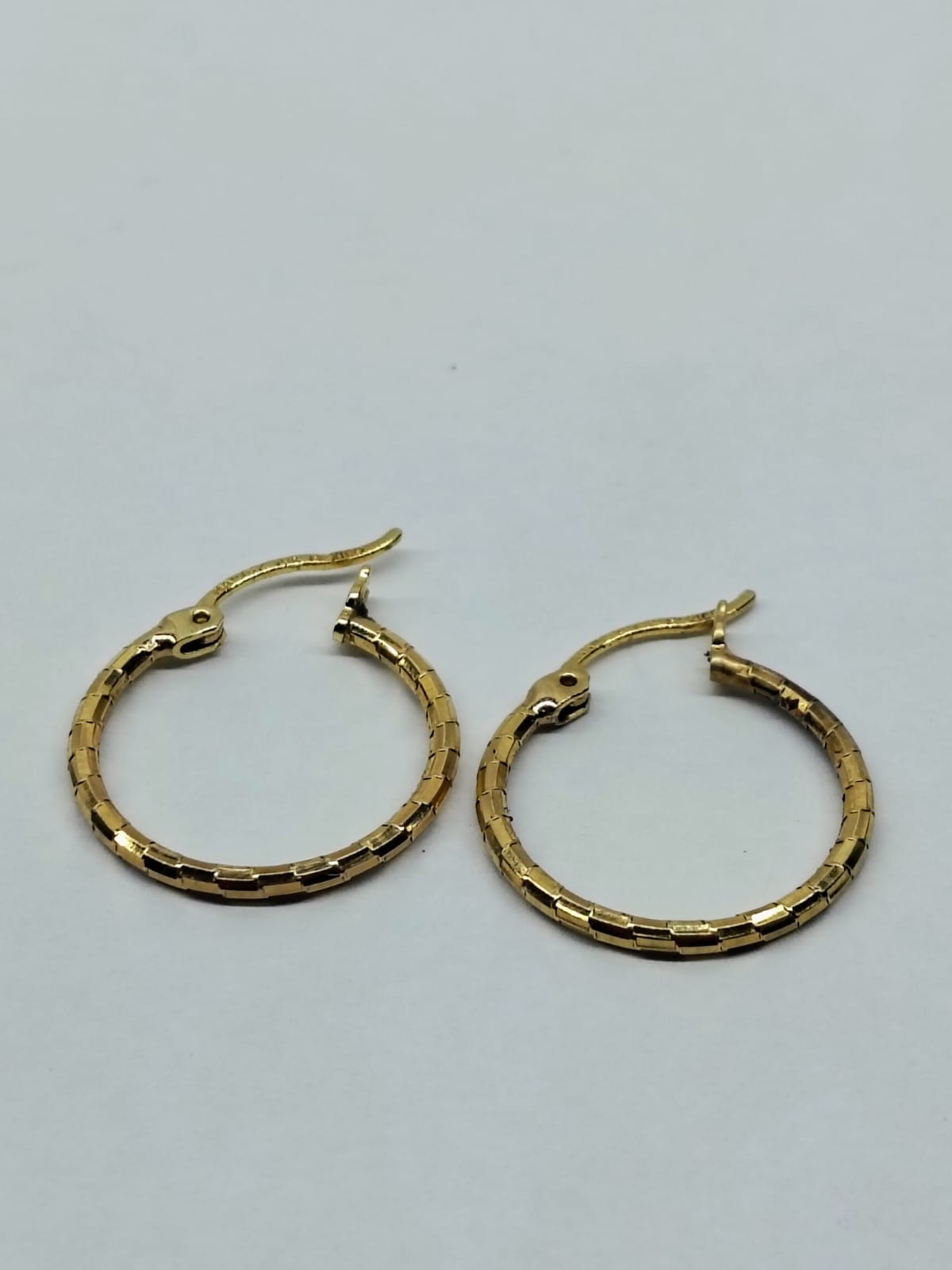 ARRACADAS DE ORO 10 K 1.2 GR