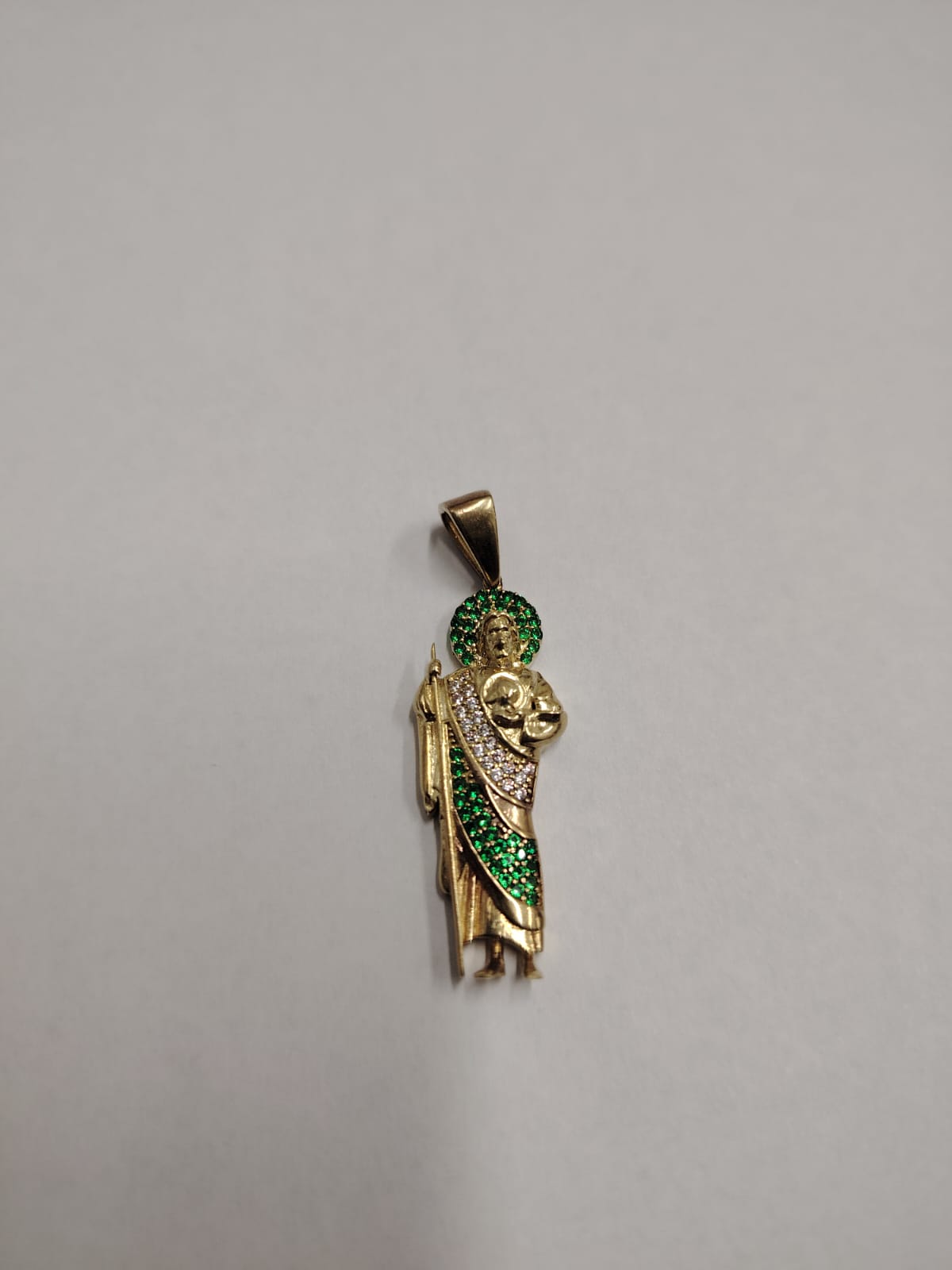 ✨ Dije San Judas Tadeo Oro 10K – 3.3 Gramos ✨
