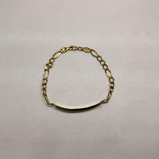 ✨💛 ESCLAVA DE ORO 10K | 7.2 GRAMOS | 22 CM | DISEÑO 3X1 💛✨