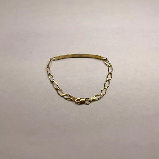 ✨💛 ESCLAVA INFANTIL DE ORO 10K | 2.8 GRAMOS | 15.5 CM 💛✨