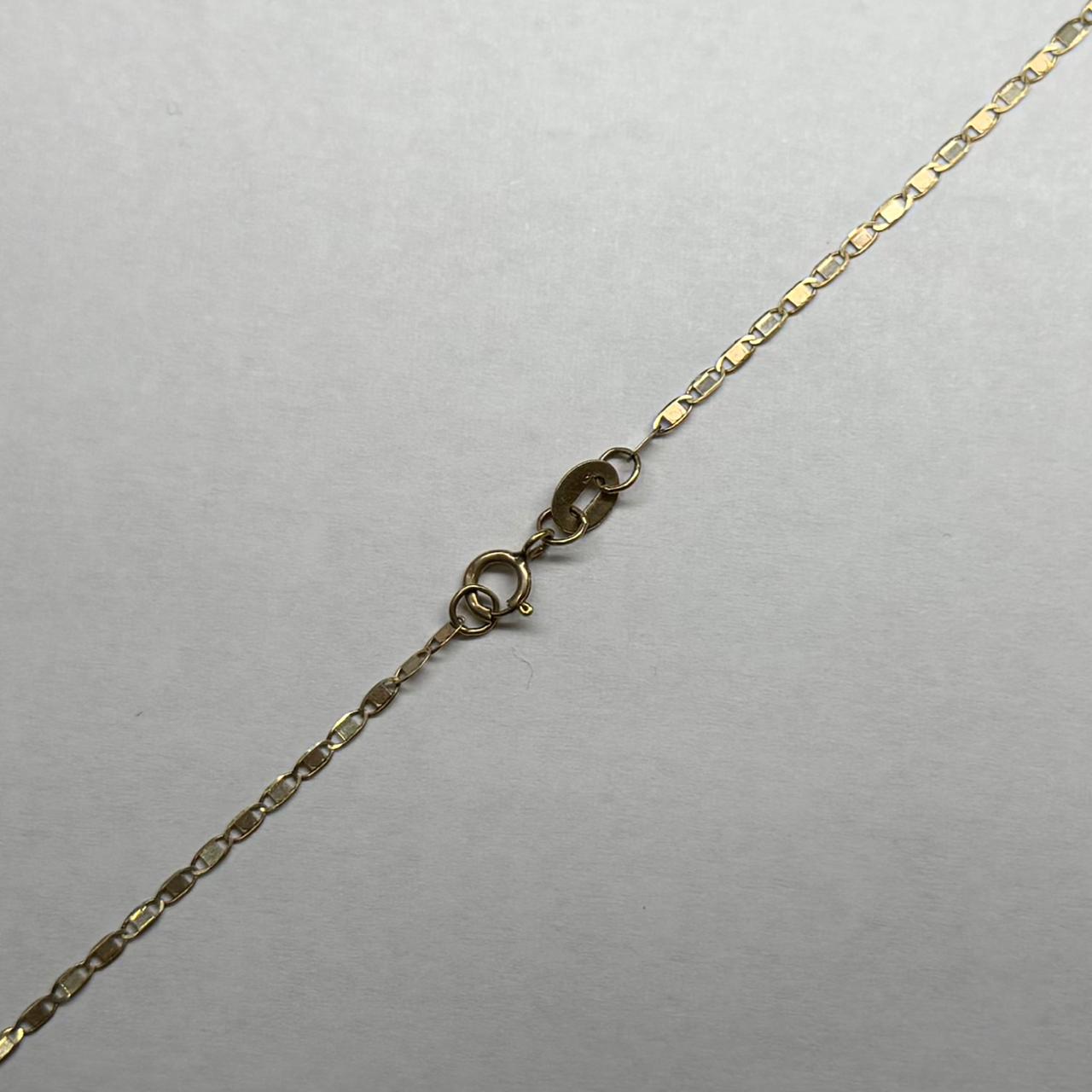 ✨💛 Cadena Estilo Gucci de Oro de 10K con Dije de Corazón | 42 cm | 2 g de Oro 💛❤️