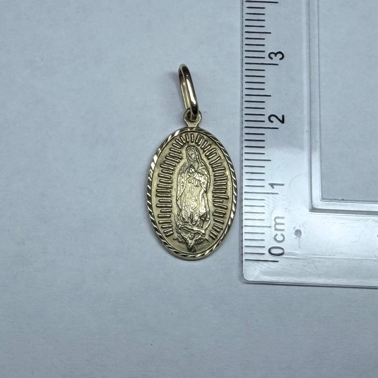 ✨💛 Dije de Oro de 10K – Virgen de Guadalupe | 2.4 g de Oro 💛🙏✨