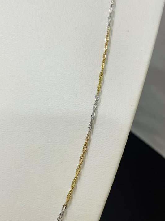 Cadena de Oro 14K • 2.9g • 62cm